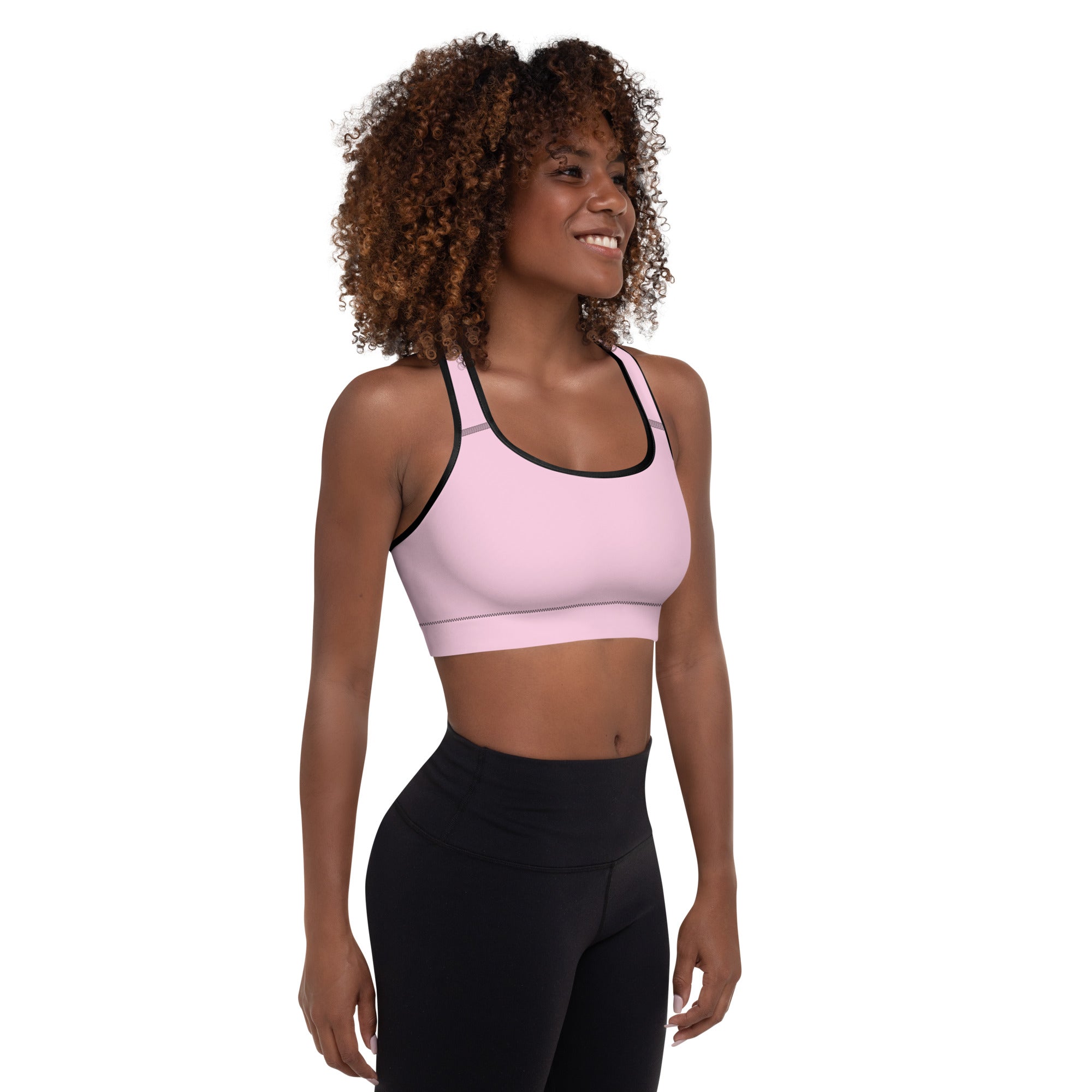 Pastel Pink Sports Bra